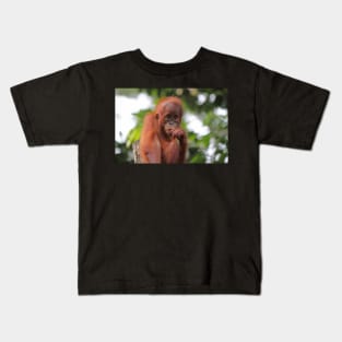 Deep In Thought Kids T-Shirt